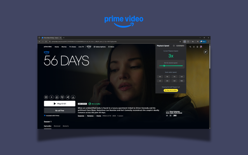 Playback Speed dashboard preview