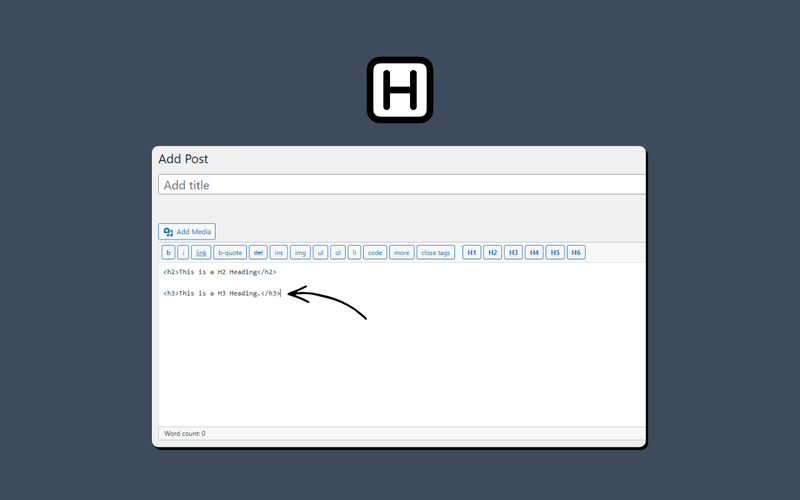 WP Quick Headings dashboard preview